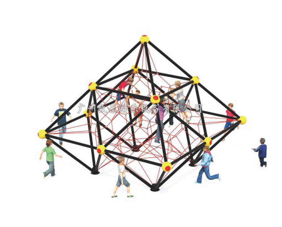 儿童户外攀爬绳网游乐设备厂家直销