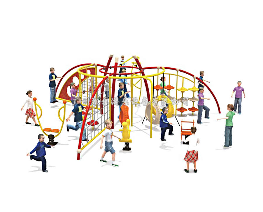 户外儿童攀爬绳网游乐设备采购