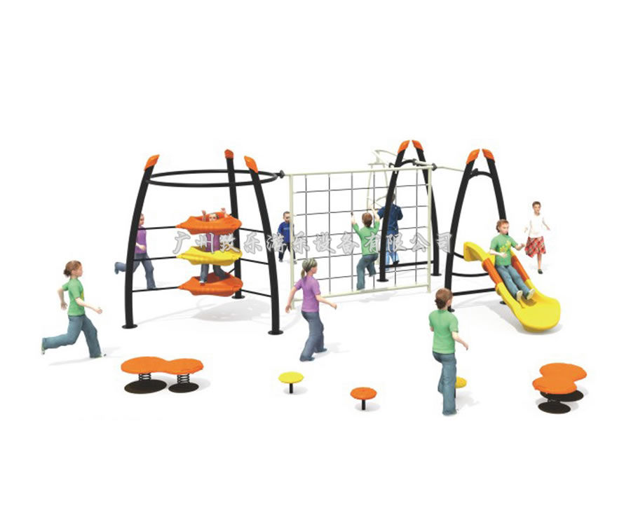 儿童户外攀爬网游乐设备定制