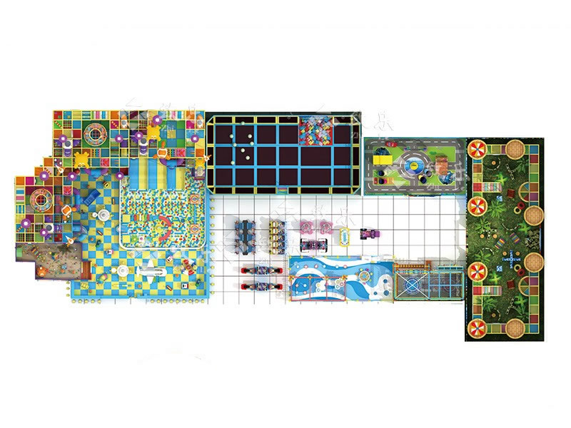 开室内淘气堡多少钱