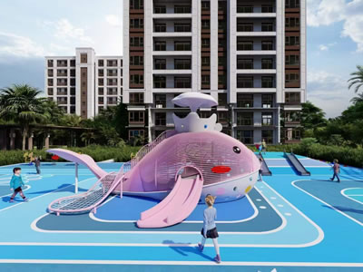 户外小区非标游乐设施厂