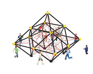 儿童户外攀爬绳网游乐设备厂家直销