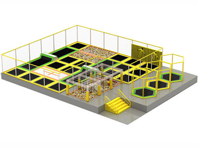 游乐场蹦床多少钱