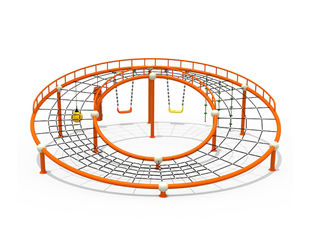 儿童户外攀爬绳网游乐设备生产厂家