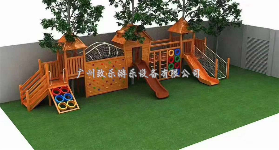 儿童滑滑梯组合