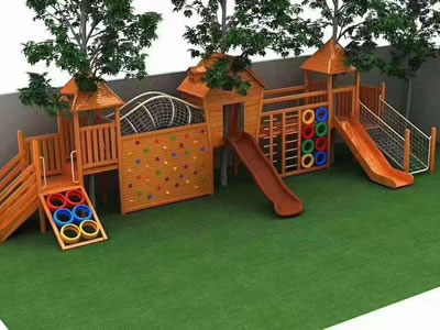 儿童滑滑梯组合