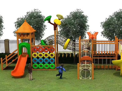 儿童塑料滑梯尺寸室外