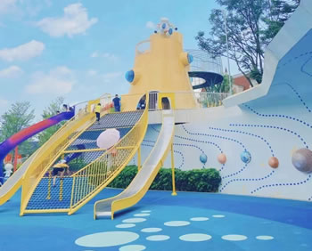 创意儿童组合滑梯定制